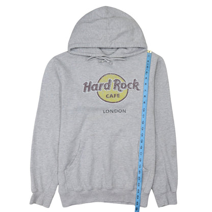 Womens UK Size L Hard Rock Cafe Grey Pullover Hoodie