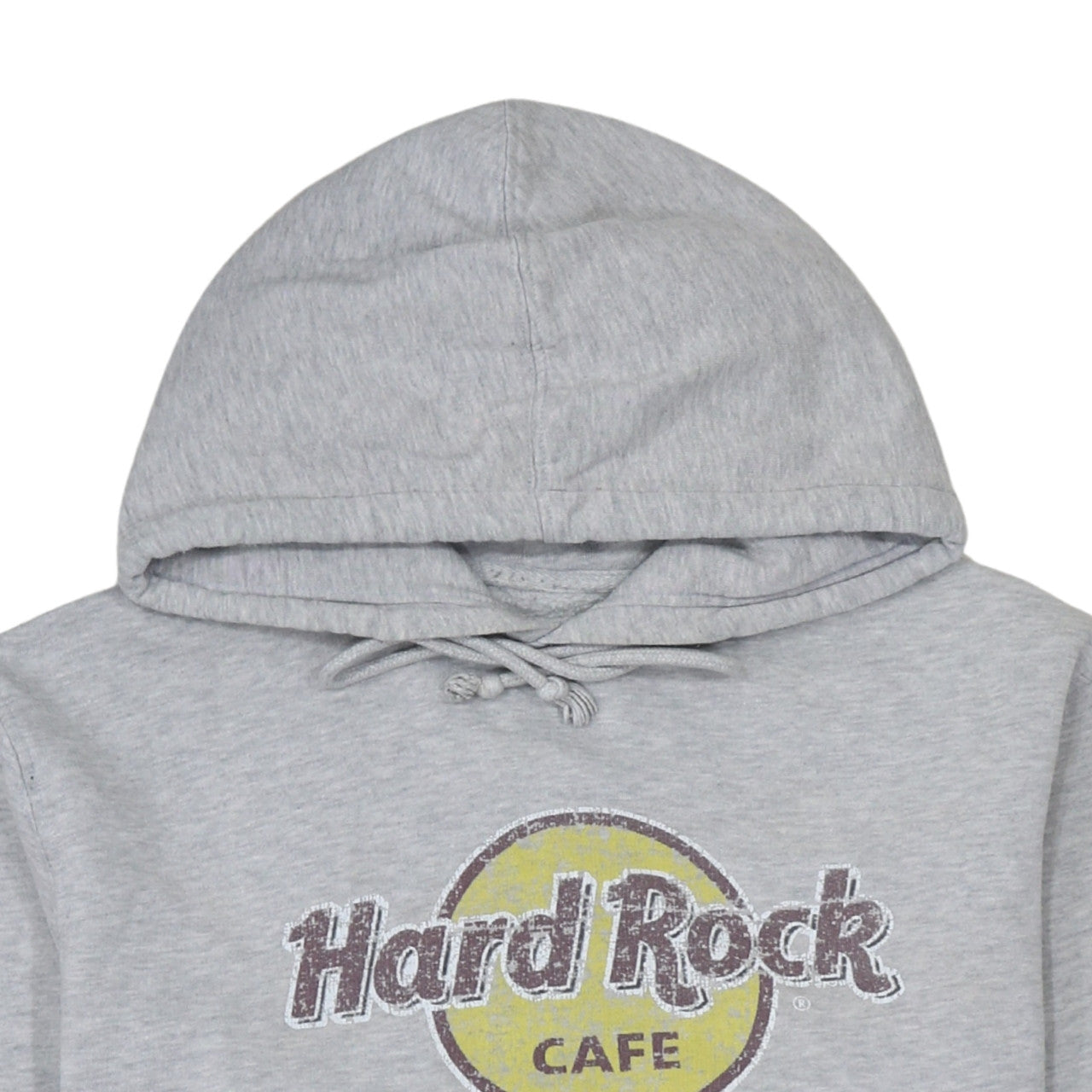 Womens UK Size L Hard Rock Cafe Grey Pullover Hoodie