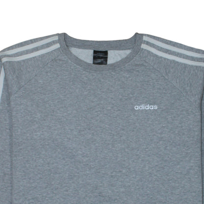 Womens UK Size M adidas Grey Pullover Sweatshirt
