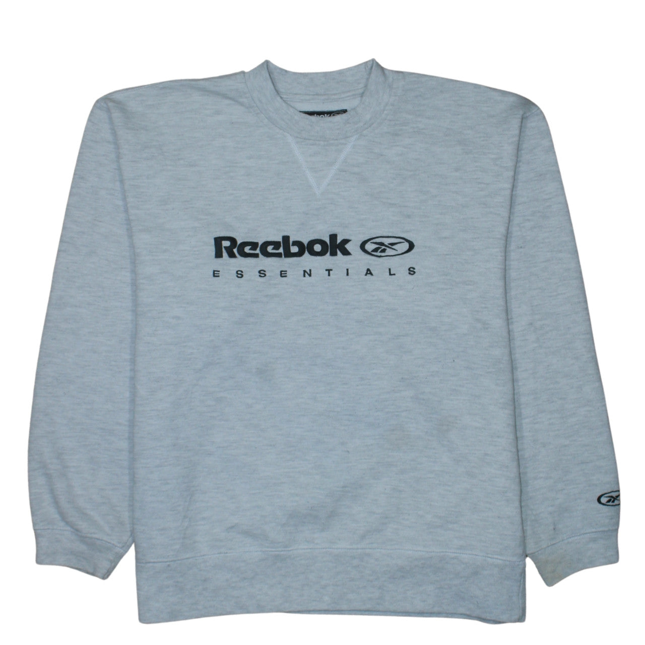 Womens UK Size 10 Reebok Grey Pullover Sweatshirt