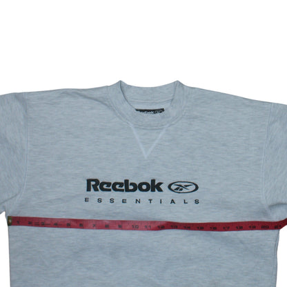 Womens UK Size 10 Reebok Grey Pullover Sweatshirt