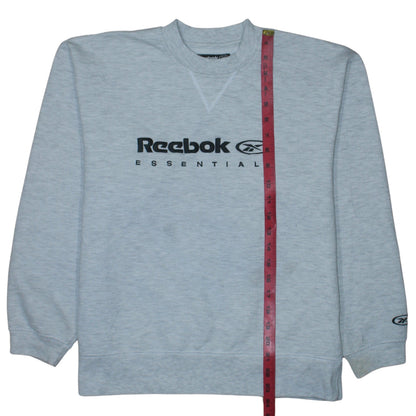 Womens UK Size 10 Reebok Grey Pullover Sweatshirt