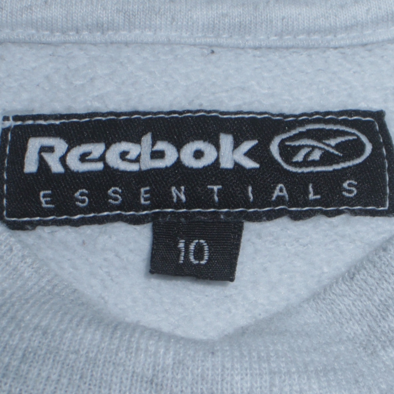 Womens UK Size 10 Reebok Grey Pullover Sweatshirt
