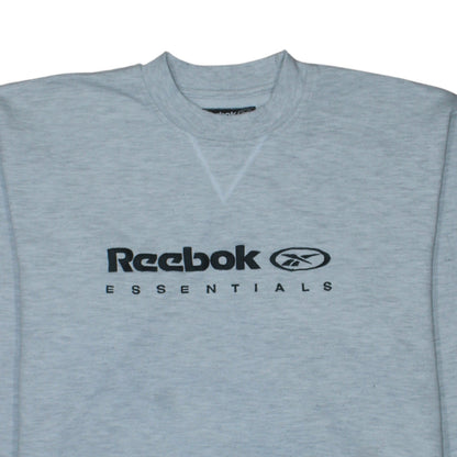 Womens UK Size 10 Reebok Grey Pullover Sweatshirt