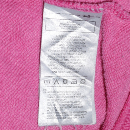 Womens UK Size 10 adidas Pink Pullover Hoodie