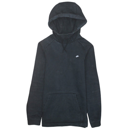 Womens UK Size XS Nike Black Pullover Hoodie