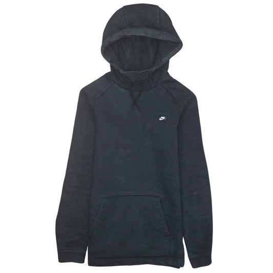 Womens UK Size XS Nike Black Pullover Hoodie