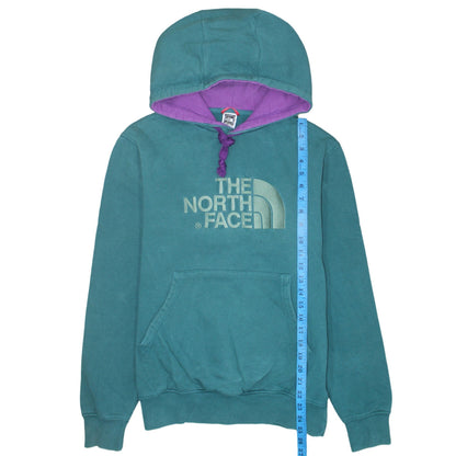 Mens UK Size S The North Face Green Pullover Hoodie