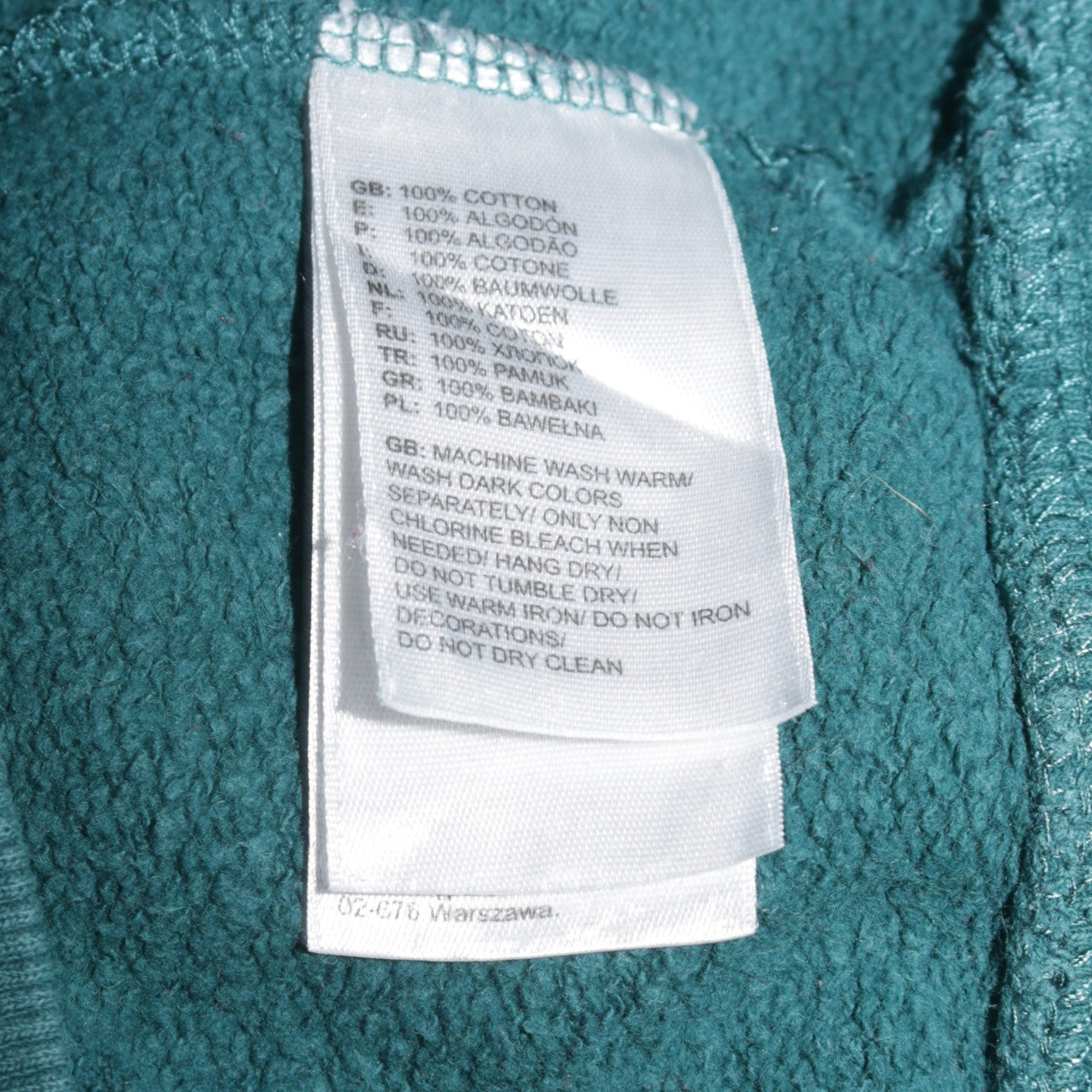 Mens UK Size S The North Face Green Pullover Hoodie