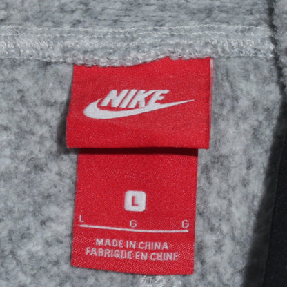 Mens UK Size L Nike Grey Pullover Hoodie