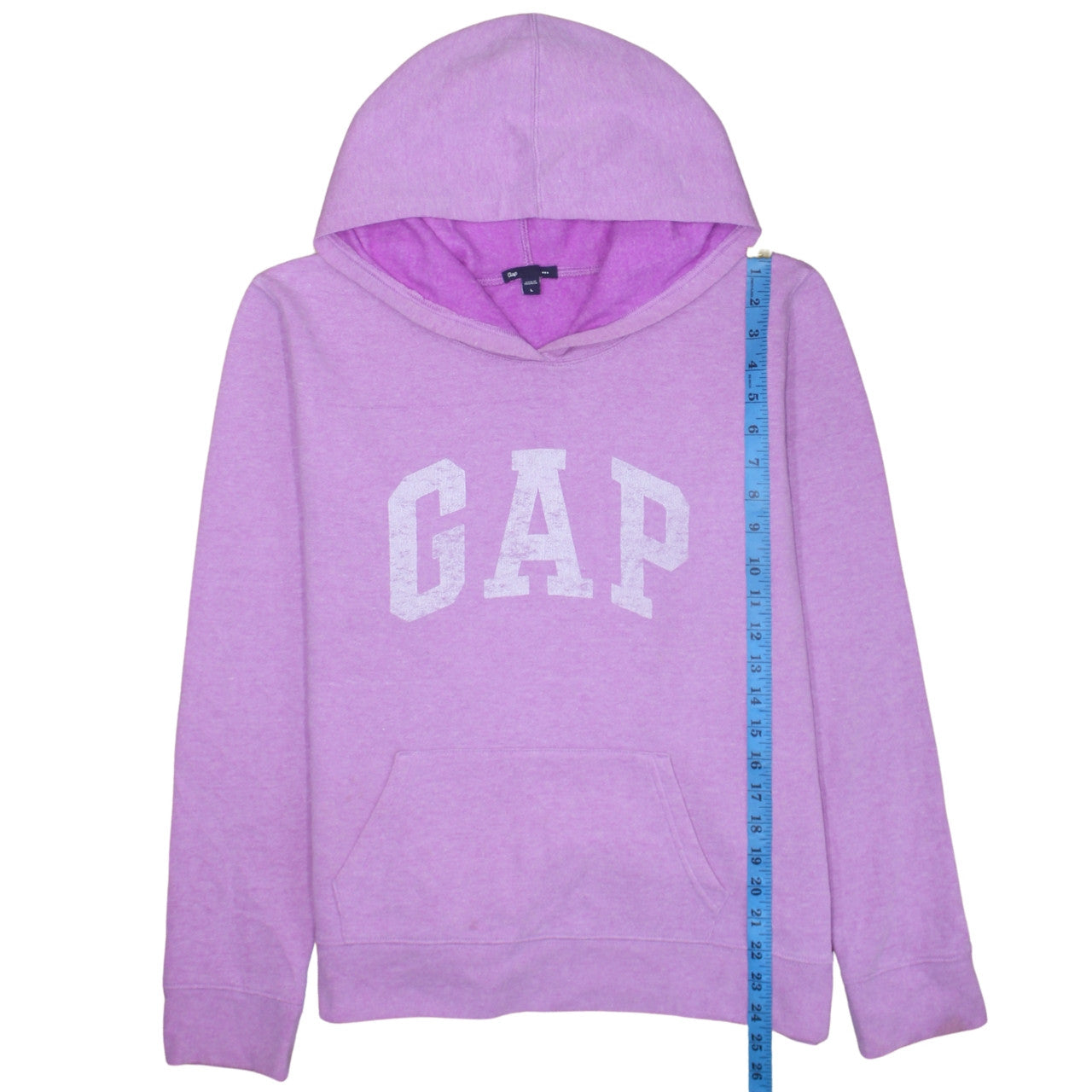 Womens UK Size L Gap Pink Pullover Hoodie