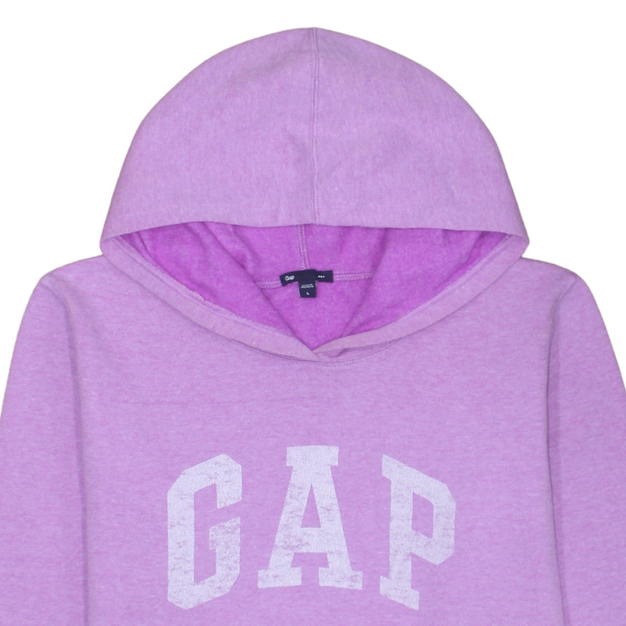 Womens UK Size L Gap Pink Pullover Hoodie