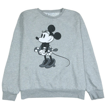 Womens UK Size L Disney Grey Pullover Sweatshirt