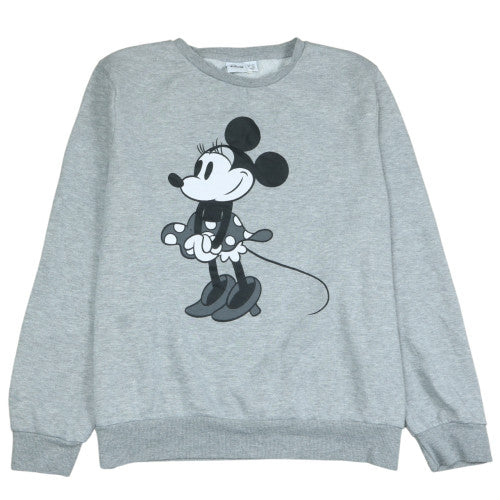 Womens UK Size L Disney Grey Pullover Sweatshirt