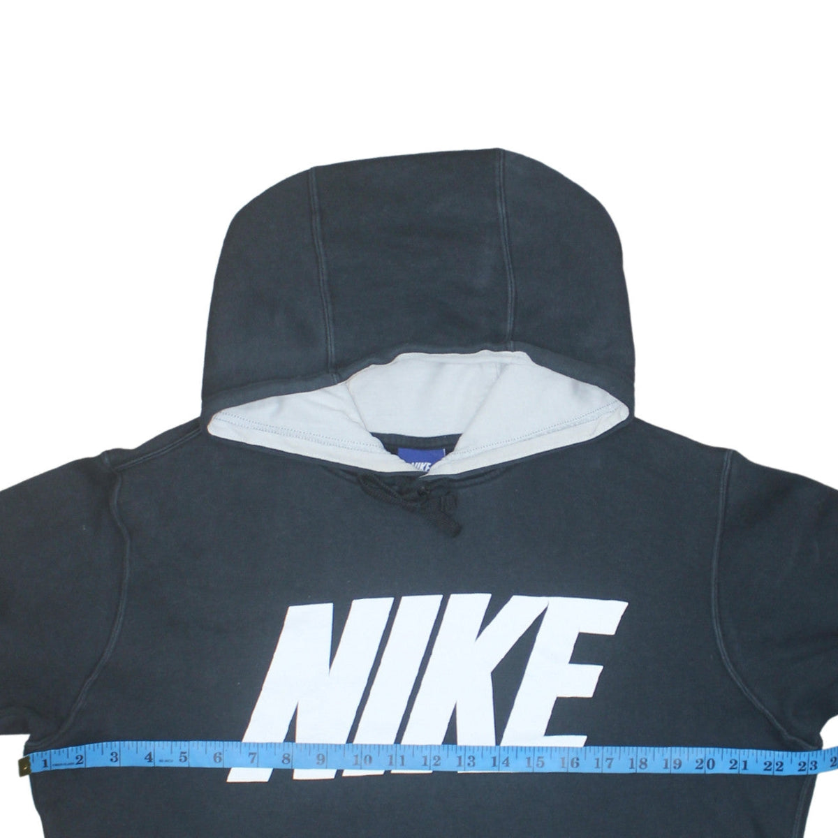 Womens UK Size M Nike Black Pullover Hoodie