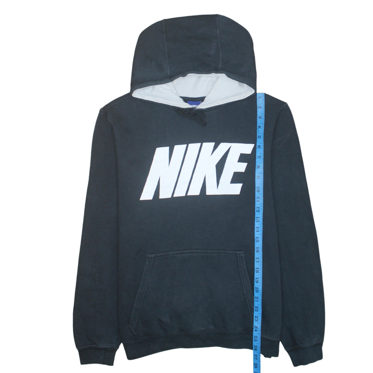 Womens UK Size M Nike Black Pullover Hoodie