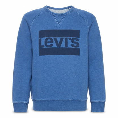Mens UK Size S Levi's Blue Pullover Sweatshirt