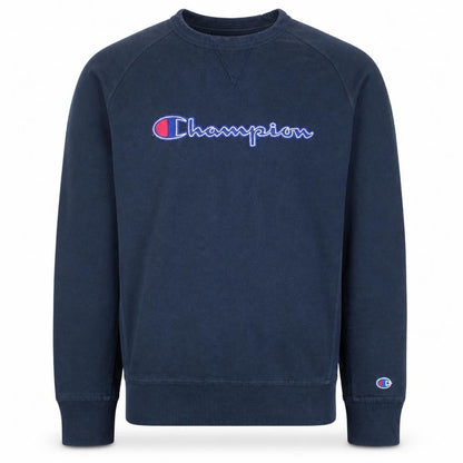 Mens UK Size M Champion Blue Pullover Sweatshirt