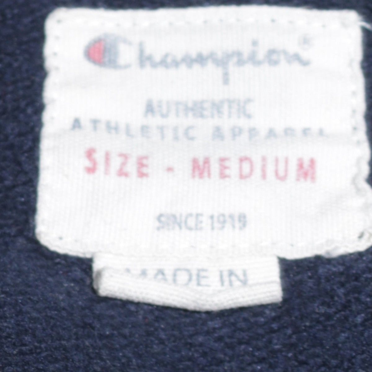 Mens UK Size M Champion Blue Pullover Sweatshirt