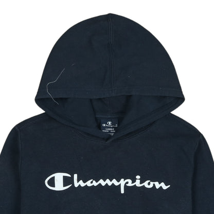 Boys UK Size 11-12 Years Champion Black Pullover Hoodie