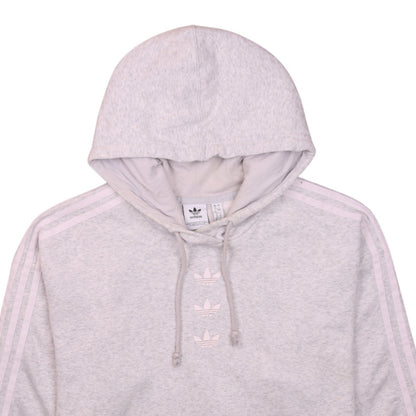 Womens UK Size 12 adidas Grey Pullover Hoodie