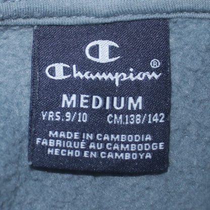 Boys UK Size 9-10 Years Champion Blue Full Zip Hoodie