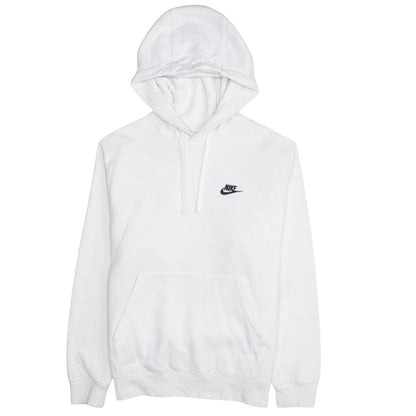 Mens UK Size S Nike White Pullover Hoodie