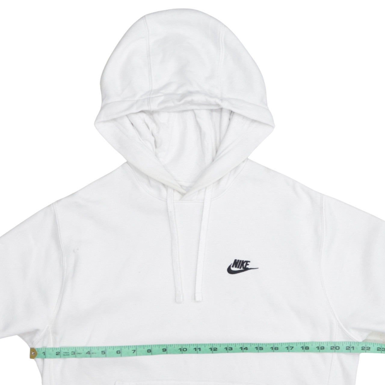 Mens UK Size S Nike White Pullover Hoodie