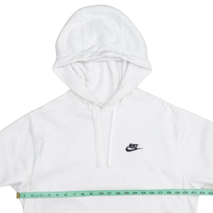 Mens UK Size S Nike White Pullover Hoodie