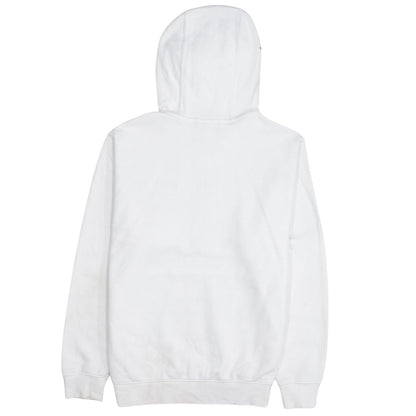 Mens UK Size S Nike White Pullover Hoodie