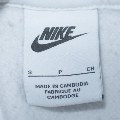 Mens UK Size S Nike White Pullover Hoodie