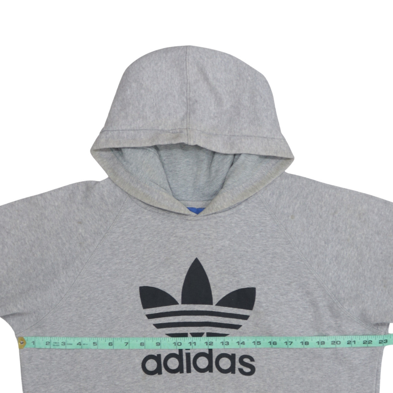 Mens UK Size L adidas Grey Pullover Hoodie
