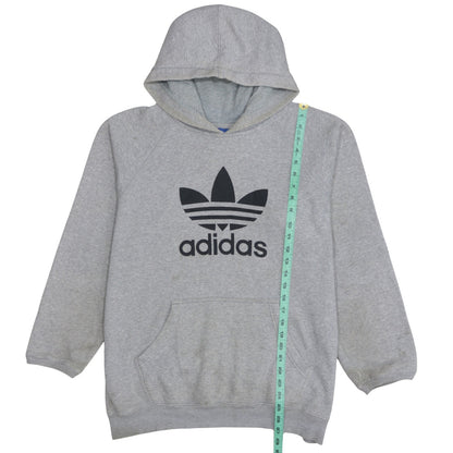 Mens UK Size L adidas Grey Pullover Hoodie