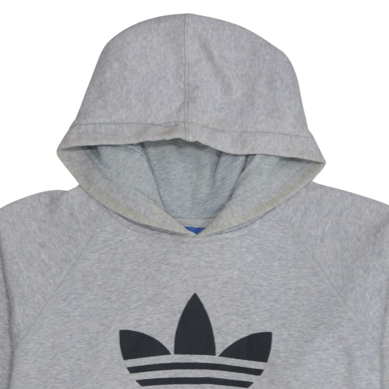 Mens UK Size L adidas Grey Pullover Hoodie