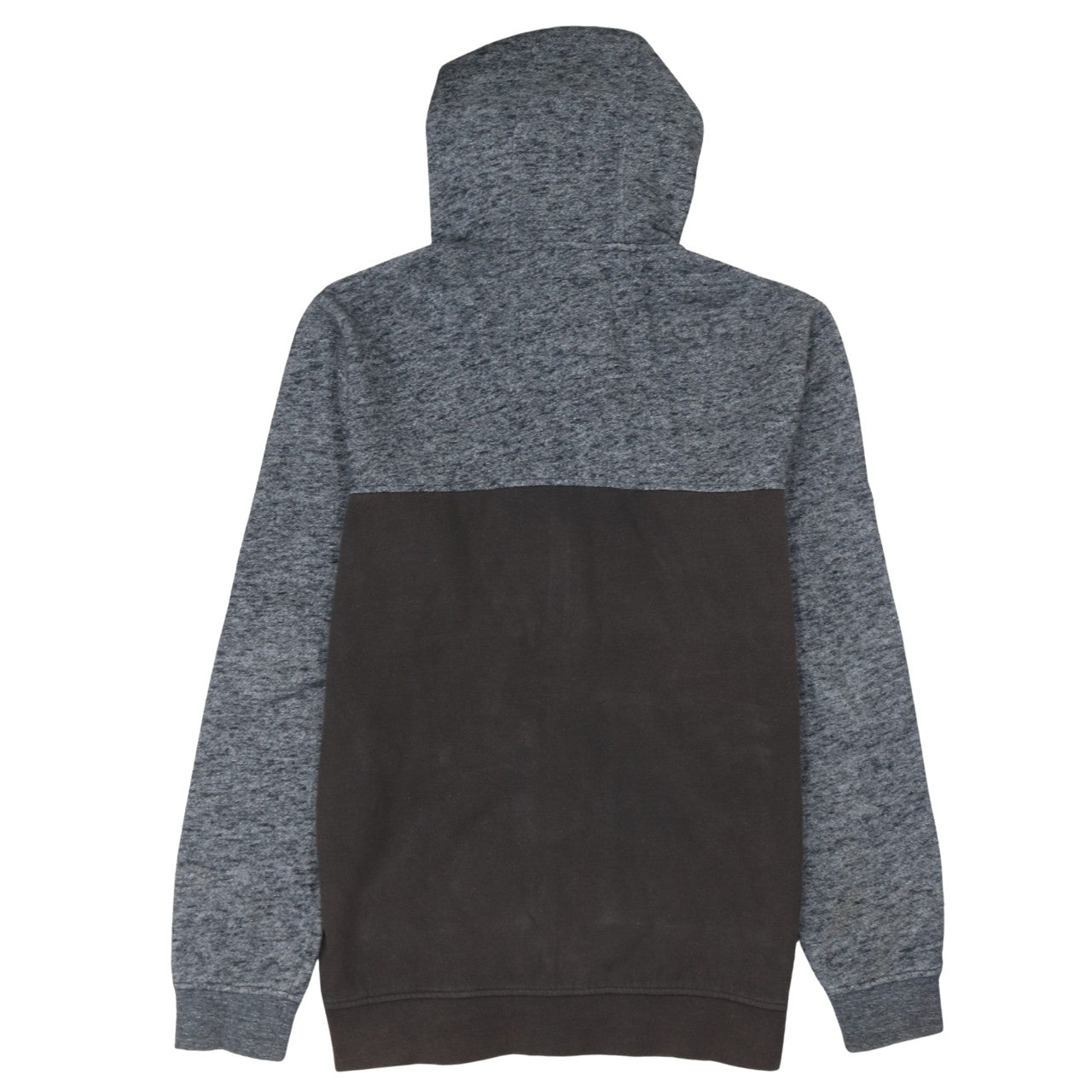 Mens UK Size S Quiksilver Grey Full Zip Hoodie