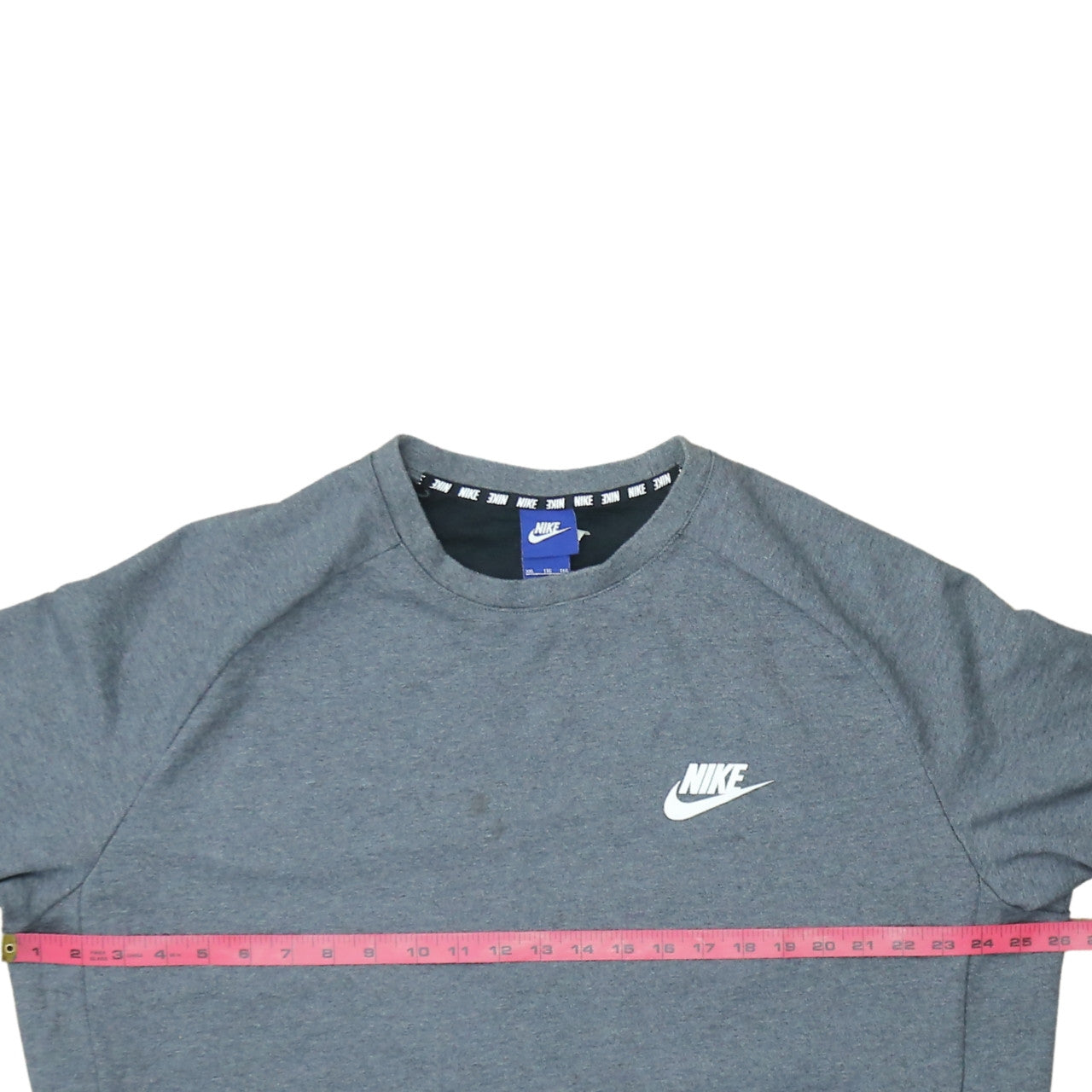 Mens UK Size 2XL Nike Grey Pullover Sweatshirt
