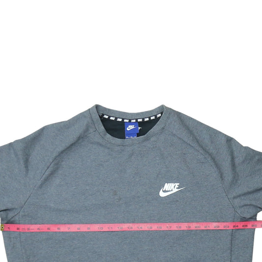 Mens UK Size 2XL Nike Grey Pullover Sweatshirt