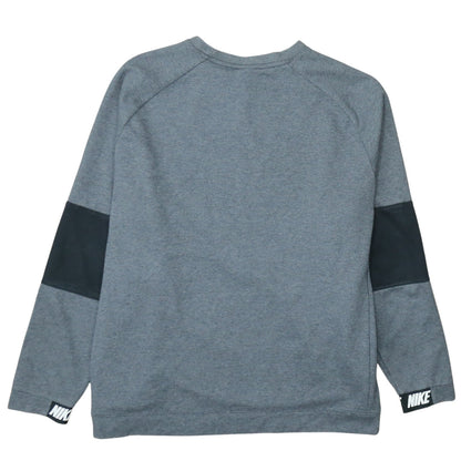 Mens UK Size 2XL Nike Grey Pullover Sweatshirt