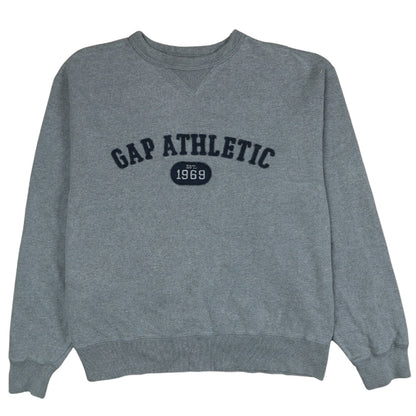 Mens UK Size S Gap Grey Pullover Sweatshirt