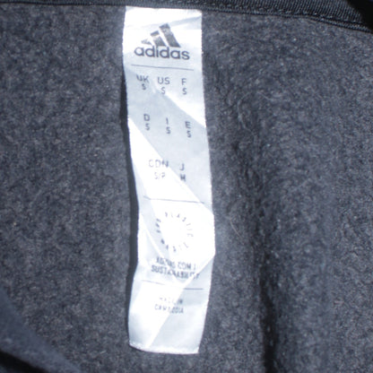 Mens UK Size S adidas Black Pullover Hoodie