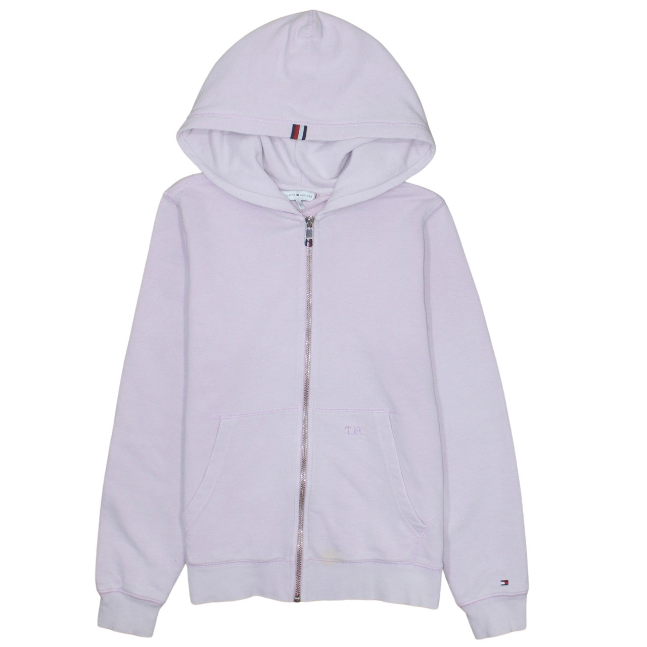 Womens UK Size XS Tommy Hilfiger Purple Full Zip Hoodie