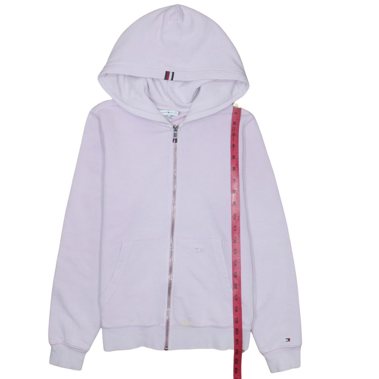 Womens UK Size XS Tommy Hilfiger Purple Full Zip Hoodie