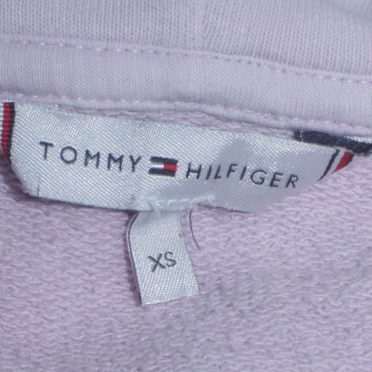 Womens UK Size XS Tommy Hilfiger Purple Full Zip Hoodie