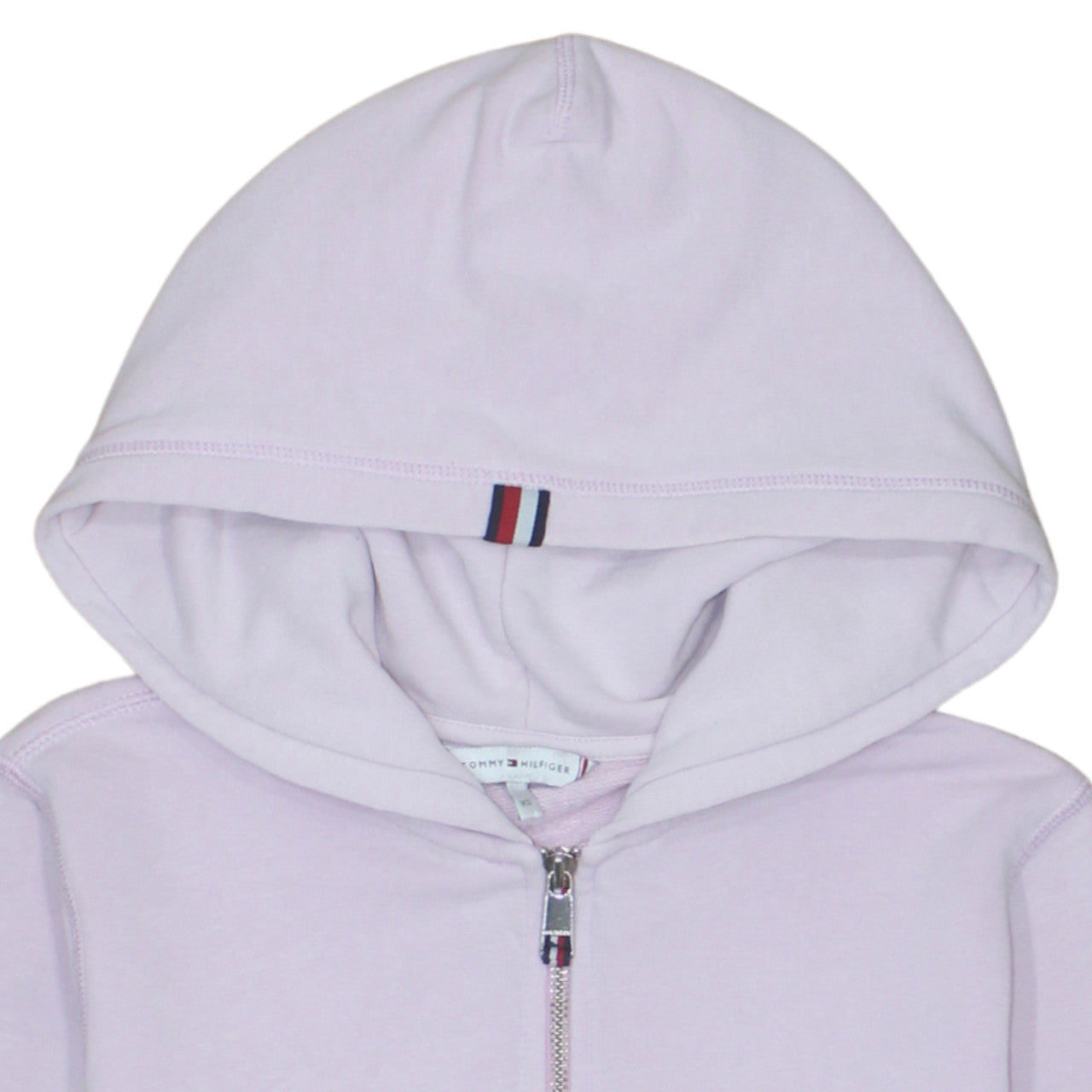 Womens UK Size XS Tommy Hilfiger Purple Full Zip Hoodie