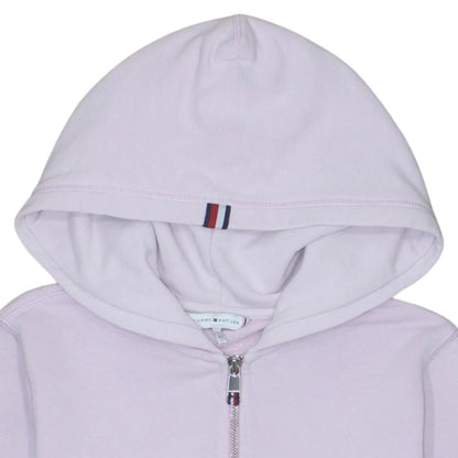 Womens UK Size XS Tommy Hilfiger Purple Full Zip Hoodie