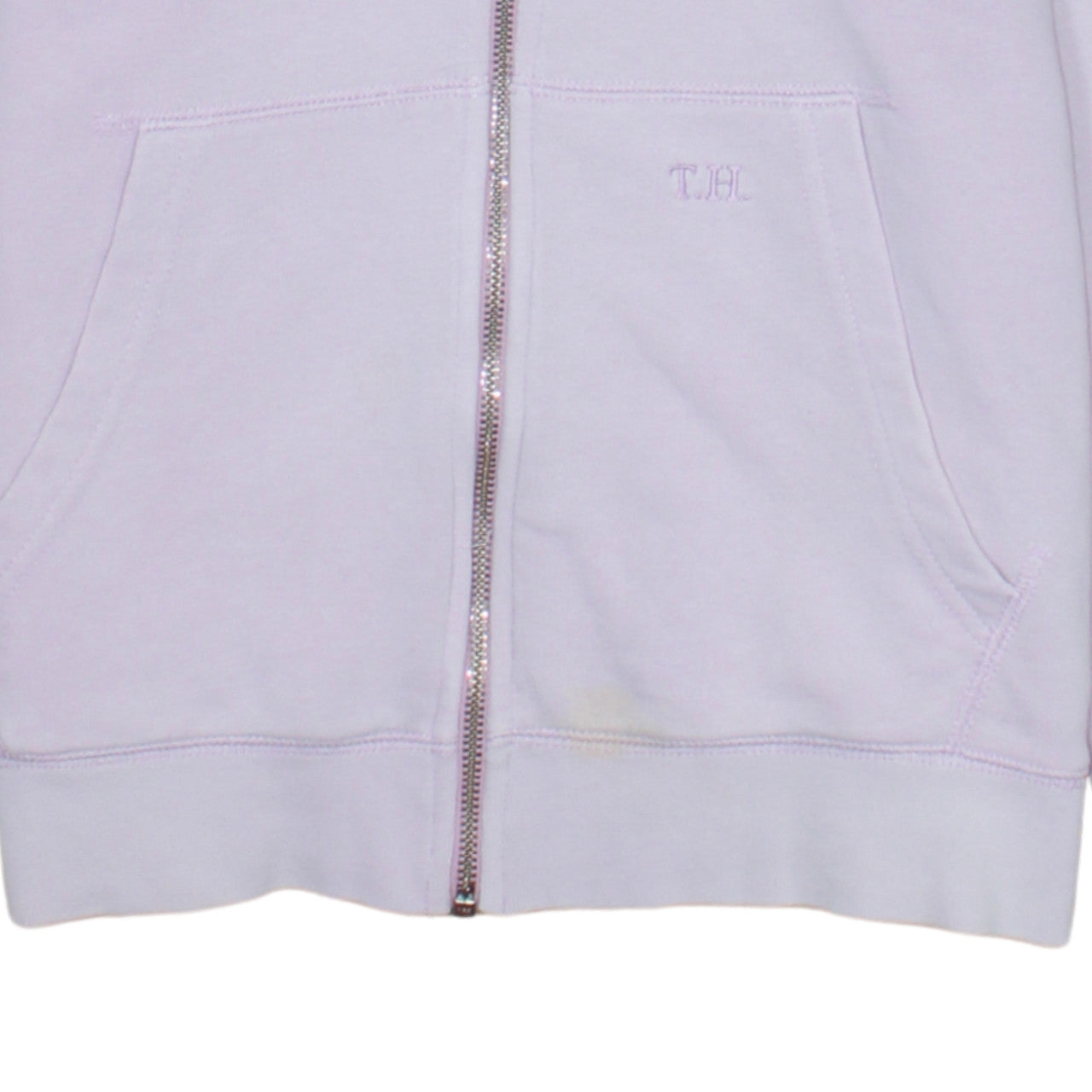 Womens UK Size XS Tommy Hilfiger Purple Full Zip Hoodie