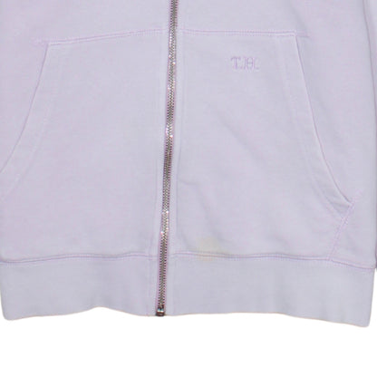 Womens UK Size XS Tommy Hilfiger Purple Full Zip Hoodie