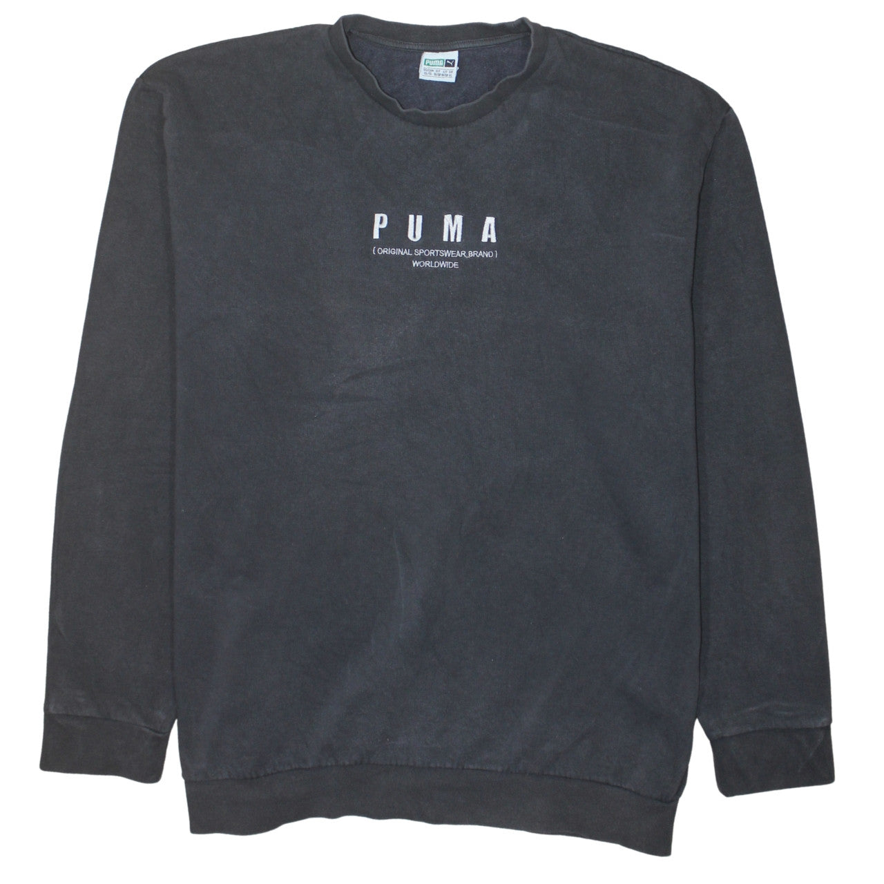 Mens UK Size XL PUMA Black Pullover Sweatshirt