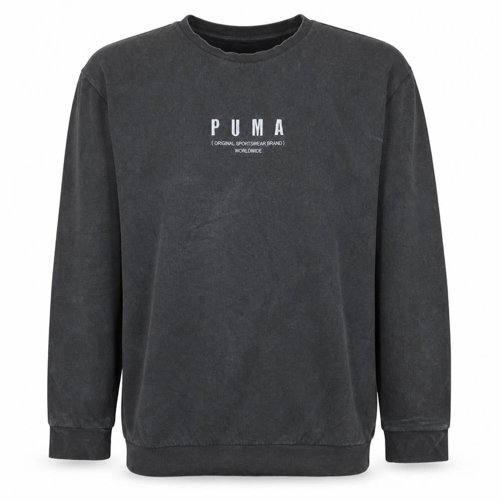 Mens UK Size XL PUMA Black Pullover Sweatshirt