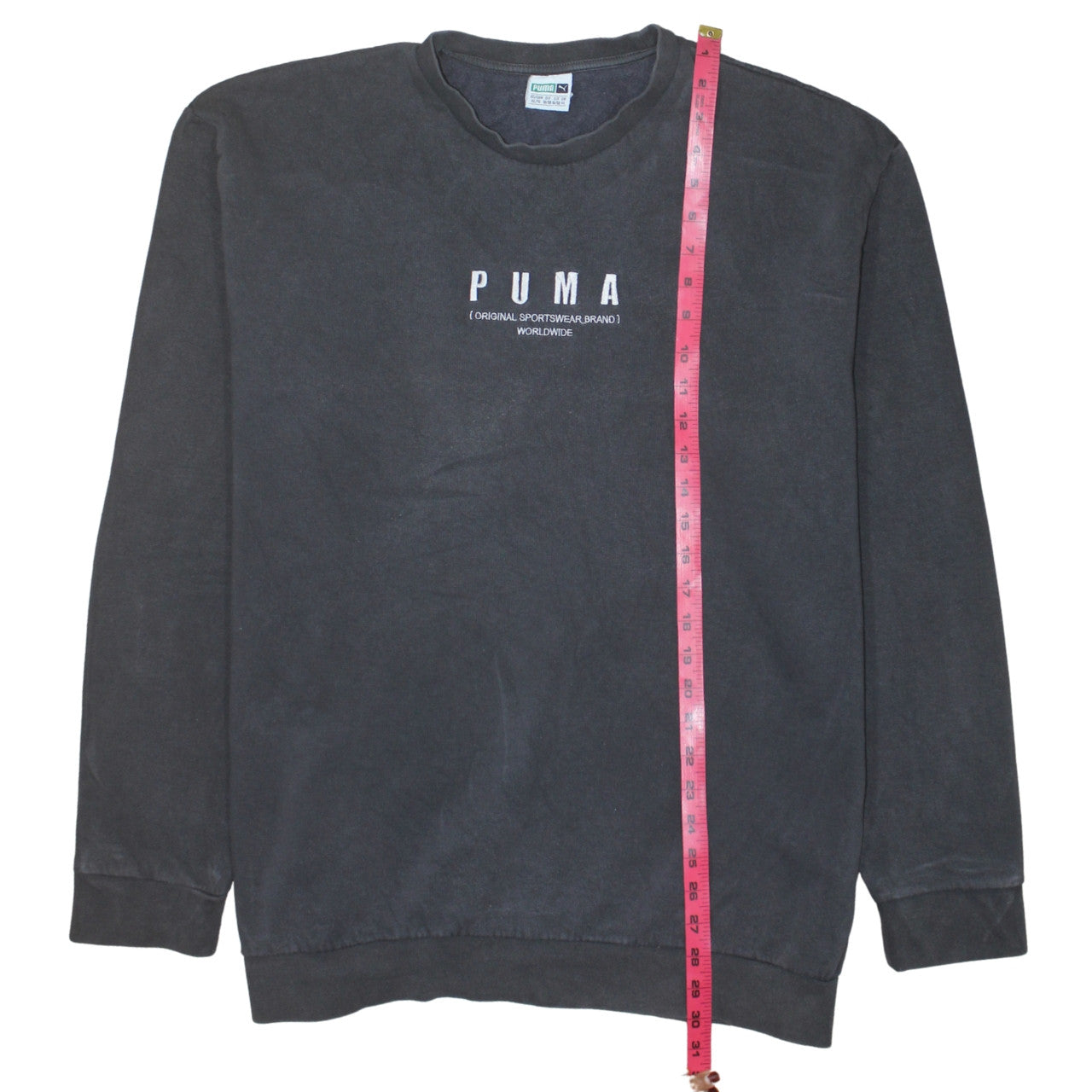 Mens UK Size XL PUMA Black Pullover Sweatshirt